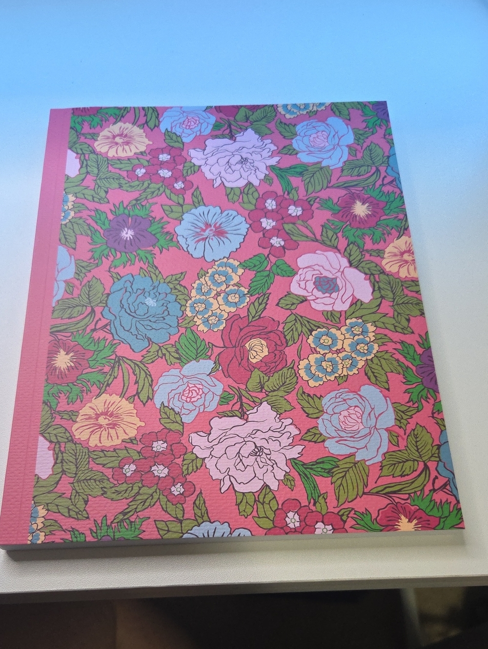 Vera Bradley Floral Hardcover Notebook – Pink Multicolor